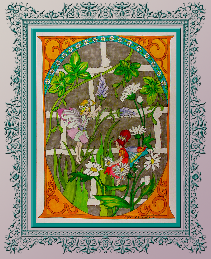 In the Fairy Garden by Rebecca Troyer