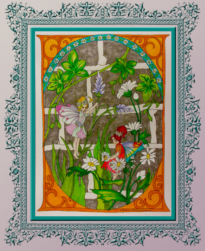 In the Fairy Garden by Rebecca Troyer